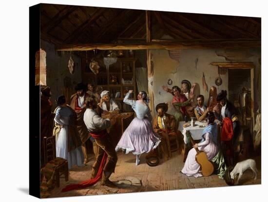 Dance at a Country Inn-Rafael Benjumea-Premier Image Canvas