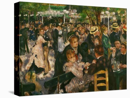 Dance at the Moulin De La Galette, 1876-Pierre-Auguste Renoir-Premier Image Canvas