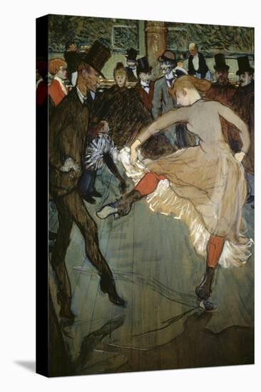 Dance at the Moulin Rouge-Henri de Toulouse-Lautrec-Premier Image Canvas