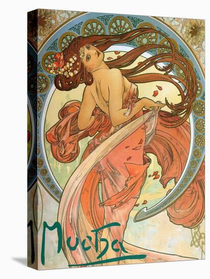 Dance (From the Series the Art), 1898-Alphonse Mucha-Premier Image Canvas