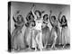 Dance, Girl, Dance, Lucille Ball, 1940, Dancing A Hula With The Chorus Girls-null-Stretched Canvas