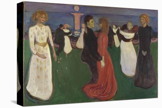 Dance of Life, 1899-1900 (Oil on Canvas)-Edvard Munch-Premier Image Canvas