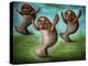 Dance of the Manatees-Leah Saulnier-Premier Image Canvas