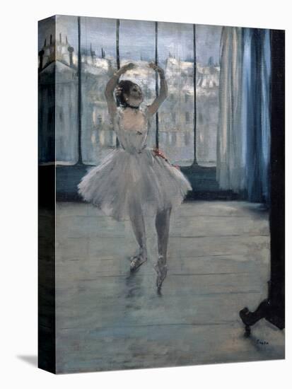 Dancer at the Photographer, 1875-Edgar Degas-Premier Image Canvas