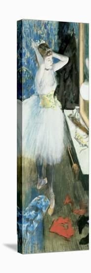 Dancer in Her Dressing Room, C.1879-Edgar Degas-Premier Image Canvas