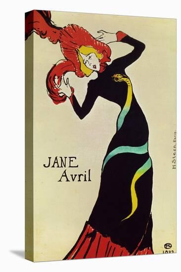 Dancer Jane Avril, Poster-Henri de Toulouse-Lautrec-Premier Image Canvas
