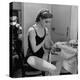 Dancer Moira Shearer, Who Plays Cinderella in a Ballet, Preparing to Go on Stage-William Sumits-Premier Image Canvas