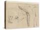 Dancer - Six Sketches-Edgar Degas-Premier Image Canvas