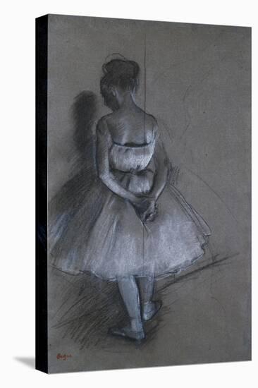 Dancer Standing, Her Hands Crossed Behind Her Back, 1874-David Gilmour Blythe-Premier Image Canvas