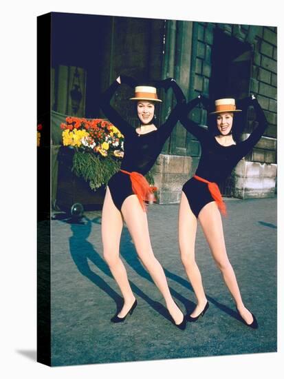 Dancer Twins Ellen and Alice Kessler of English Bluebell Troupe-Loomis Dean-Premier Image Canvas