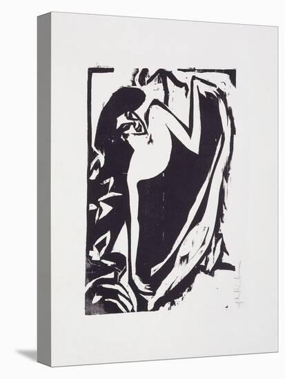 Dancer with Elevated Rock-Ernst Ludwig Kirchner-Premier Image Canvas