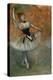 Dancer with Tambourine, Around 1882-Edgar Degas-Premier Image Canvas