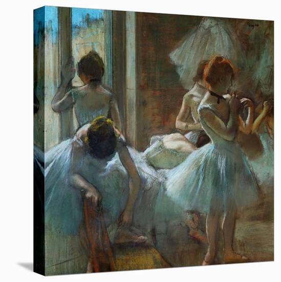 Dancers at Rest, 1884-1885-Edgar Degas-Premier Image Canvas