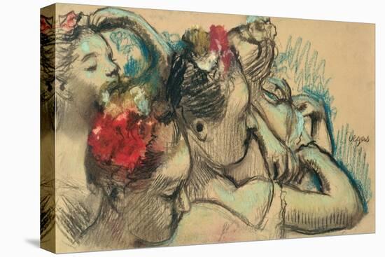 Dancers, circa 1896-8-Edgar Degas-Premier Image Canvas