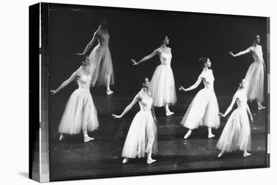 Dancers from the Corps de Ballet in the New York City Ballet Production of Seremade-Gjon Mili-Premier Image Canvas