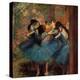 Dancers in Blue (Danseuses Bleues)-Edgar Degas-Premier Image Canvas