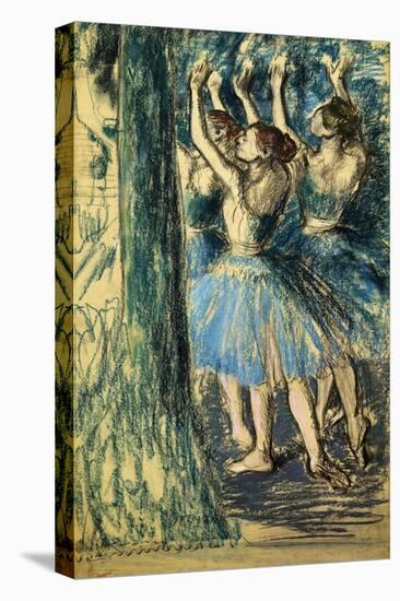Dancers in the Scene-Edgar Degas-Premier Image Canvas