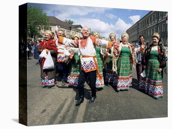 Dancers, Summer Festival, Sergiev Posad, Russia-Gavin Hellier-Premier Image Canvas