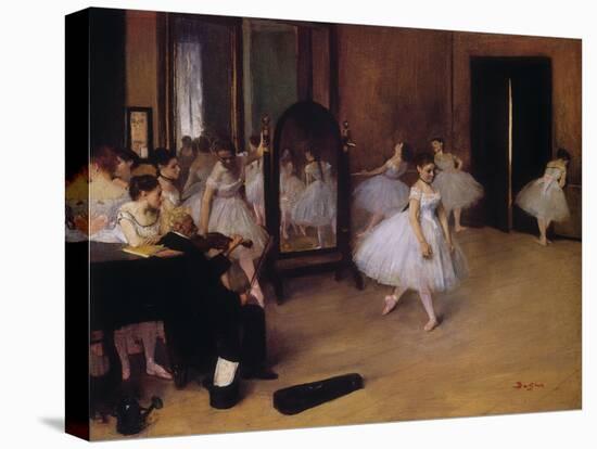 Dancing Class (Classe De Danse), about 1871-Edgar Degas-Premier Image Canvas