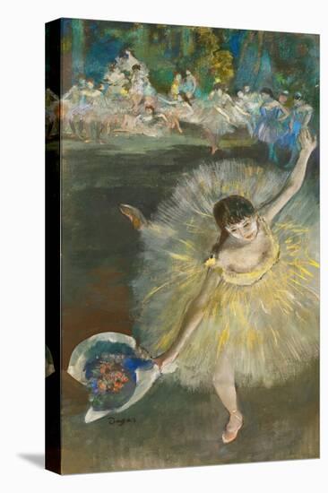 Dancing girl-Fin dArabesque (1877).-Edgar Degas-Premier Image Canvas