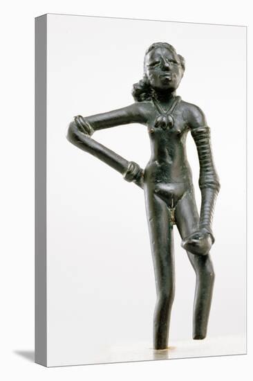 Dancing Girl, Mohenjodaro Culture, 3000 Bc-null-Premier Image Canvas