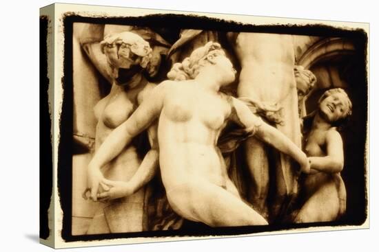 Dancing Maidens, Opera House, Paris-Theo Westenberger-Stretched Canvas