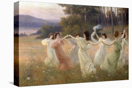 Dancing Maidens-Leopold Franz Kowalsky-Premier Image Canvas
