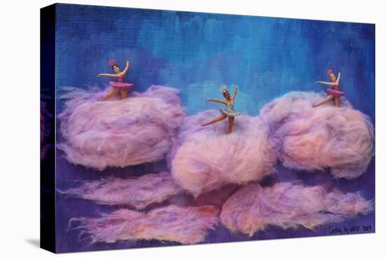 Dancing on Sunset Clouds-Cody Alice Moore-Stretched Canvas