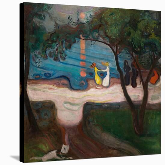 Dancing on the Shore-Edvard Munch-Premier Image Canvas