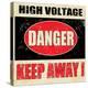 Danger High Voltage-radubalint-Stretched Canvas
