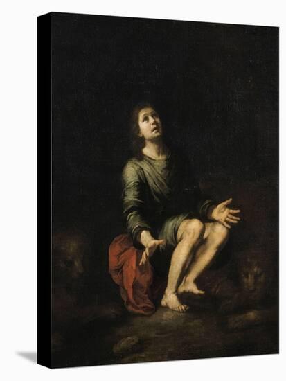 Daniel dans la fosse aux lions-Bartolome Esteban Murillo-Premier Image Canvas