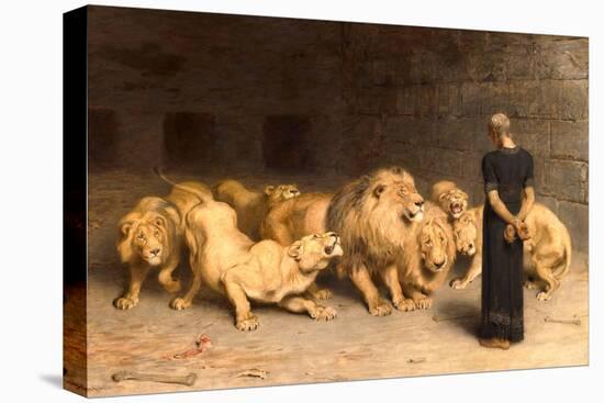 Daniel in the Lions' Den, 1872-Briton Rivi?re-Premier Image Canvas