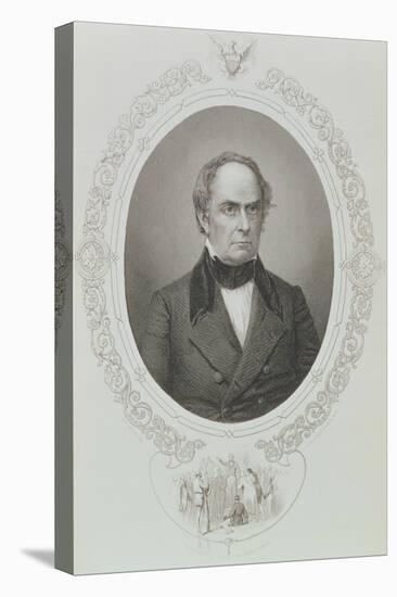 Daniel Webster (1782-1852) from "The History of the United States," Vol. II, by Charles Mackay-Mathew Brady-Premier Image Canvas