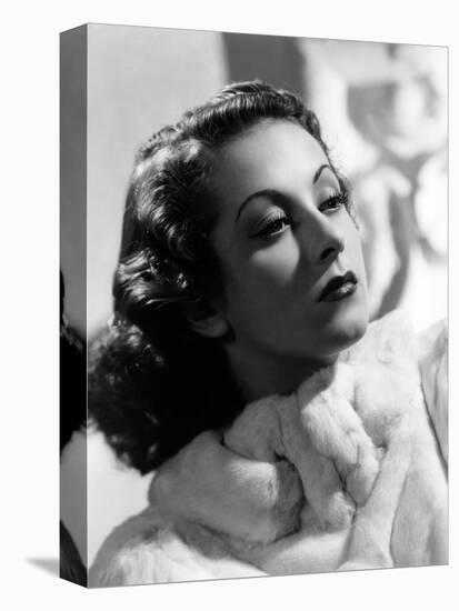 Danielle Darrieux, 1938 (b/w photo)-null-Stretched Canvas