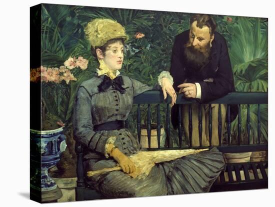 Dans la Serre (In the Winter Garden), 1879-Edouard Manet-Premier Image Canvas