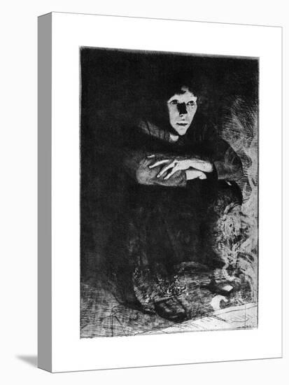 Dans Les Cendres, C1870-1930-Paul Albert Besnard-Premier Image Canvas
