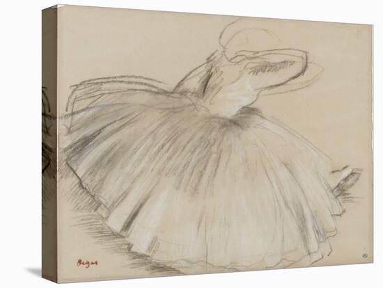 Danseuse penchée en avant-Edgar Degas-Premier Image Canvas