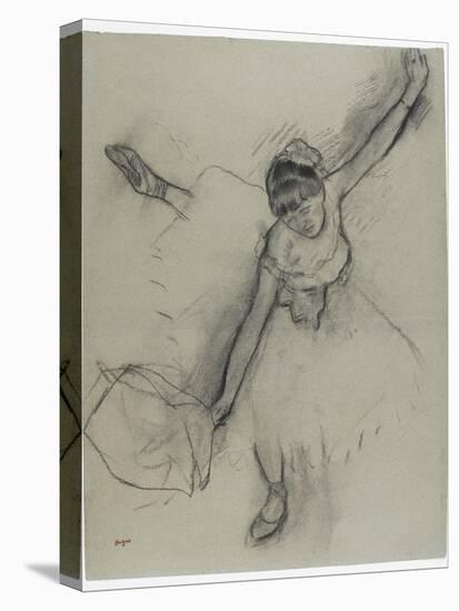 Danseuse saluant-Edgar Degas-Premier Image Canvas