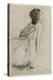 Danseuse, vue de profil sur la droite-Edgar Degas-Premier Image Canvas