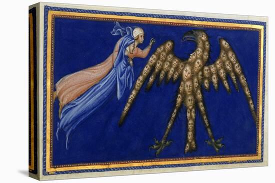 Dante and Beatrice Before the Eagle Of Justice-Dante Alighieri-Premier Image Canvas