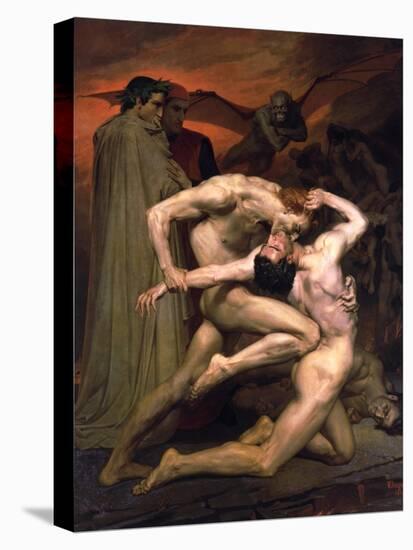 Dante and Virgil in Hell, 1850-William-Adolphe Bouguereau-Premier Image Canvas