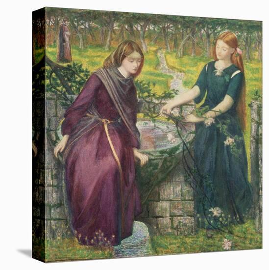 Dante's Vision of Rachel and Leah-Dante Gabriel Rossetti-Premier Image Canvas