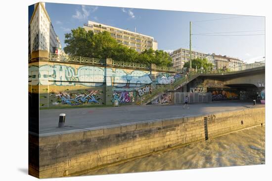 Danube Channel, District Inner City, Vienna, Austria-Rainer Mirau-Premier Image Canvas