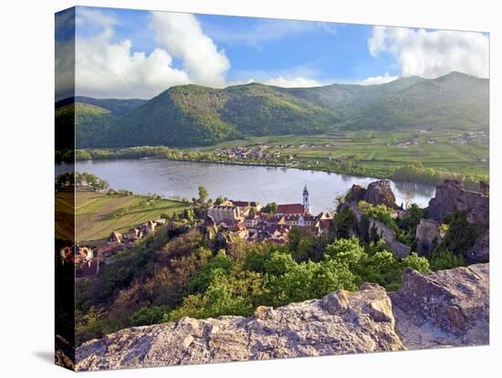 Danube River, Wachau Valley, Durnstein, Austria-Miva Stock-Premier Image Canvas