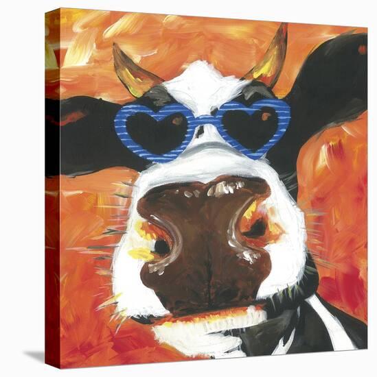 Dapper Animal V-null-Stretched Canvas