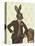 Dapper Hare-Fab Funky-Stretched Canvas