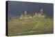 Dark Clouds over the Thurand Castle Near Alken on the Moselle-Uwe Steffens-Premier Image Canvas