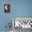 Dark Floral Lunar Eclipse-null-Stretched Canvas displayed on a wall