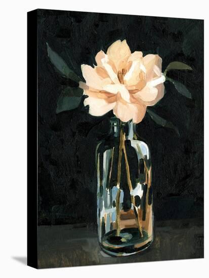 Dark Rose Arrangement I-Emma Caroline-Stretched Canvas