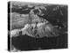 Dark Shadows In Fgnd & Right Framing Cliffs At Left & Center "Grand Canyon NP" Arizona 1933-1942-Ansel Adams-Stretched Canvas